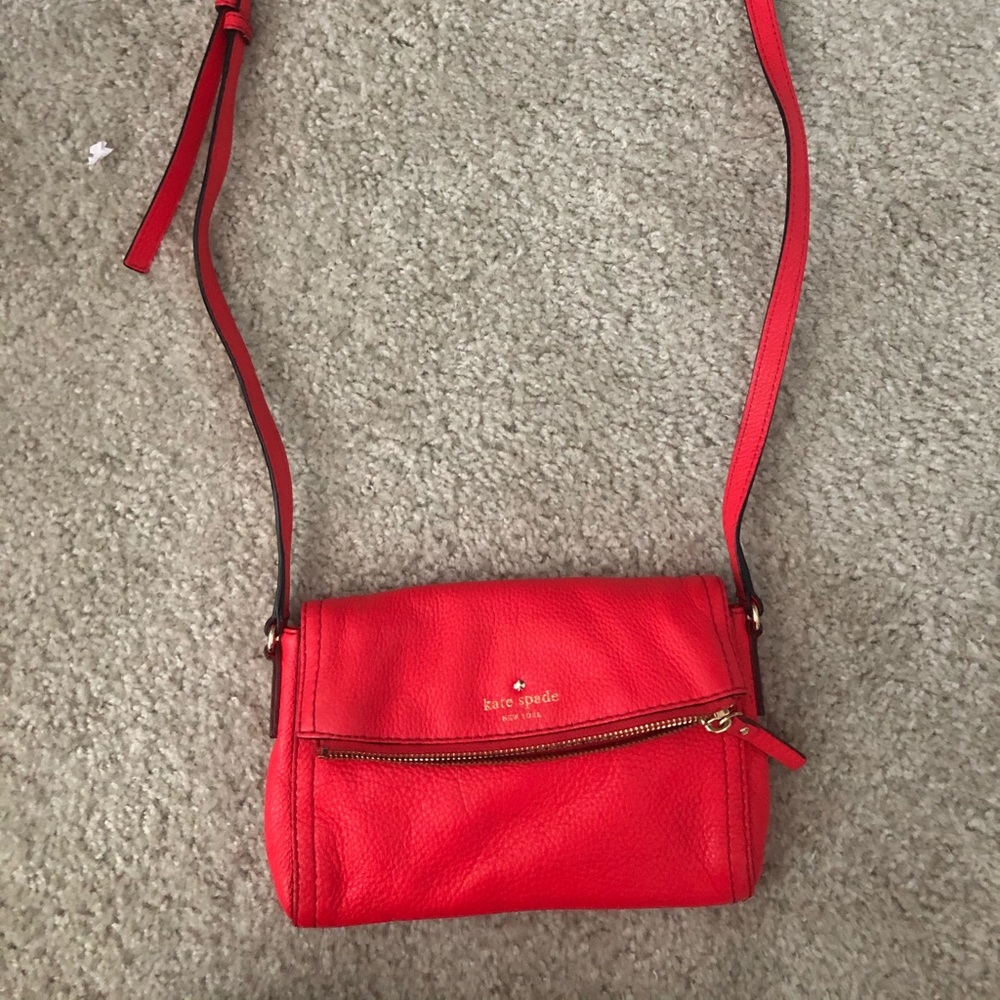 Red Kate Spade Crossbody